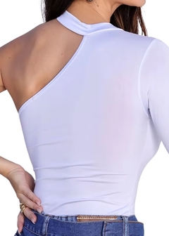 Body Feminino Manga Longa Blogueira