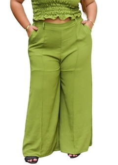 Calça Wide Leg Feminina Cós Alto - Reale Moda Mix - Sua moda, seu estilo, sua escolha!
