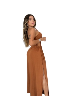 Vestido Débora Liso - loja online