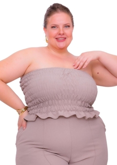 Top Cropped Decote Reto - loja online