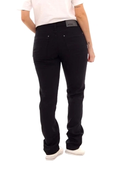 Calça Jeans Skinny Oversized Preto Cotton - comprar online
