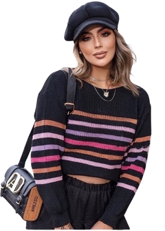 Blusa Ciganinha Tricot Moda Blogueira - Reale Moda Mix - Sua moda, seu estilo, sua escolha!