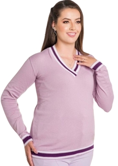 Suéter Plus Size Manga Longa - Reale Moda Mix - Sua moda, seu estilo, sua escolha!