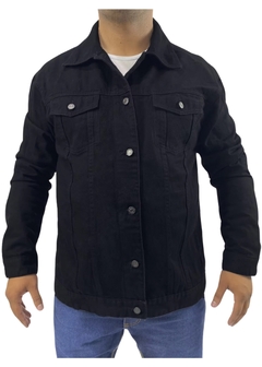 Jaqueta Masculina Jeans Preto - Reale Moda Mix - Sua moda, seu estilo, sua escolha!