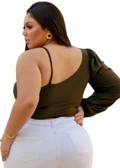 Cropped Nula Manga Longa - loja online