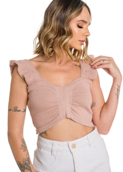 Cropped Tricot Moda Verão na internet