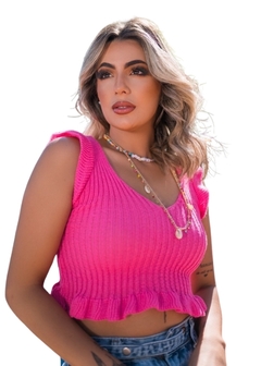 Cropped Feminino Moda Blogueira