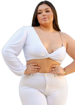 Cropped Nula Manga Longa - Reale Moda Mix - Sua moda, seu estilo, sua escolha!