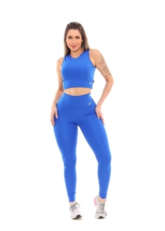 Conjunto Feminino Blackout Fitness na internet