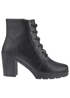 Bota Feminina Coturno Cano Curto - comprar online