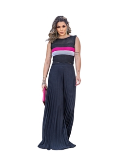 Cropped Moda Tricot Trabalhado - loja online
