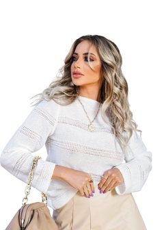Blusa Tricot Pérola Dandara - loja online