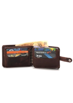 Carteira Masculina Grande Executiva Couro - comprar online