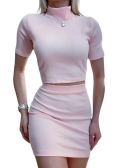 Conjunto Feminino Ribana Cropped Saia - loja online