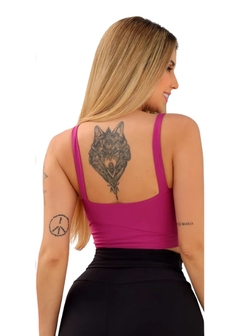 Top Cropped Flexi Premium Fitness - comprar online