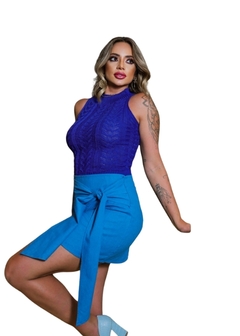 Imagem do Regata Feminina Moda Tricot Tramas