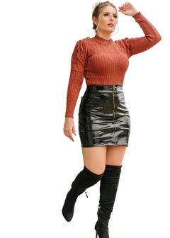 Blusa Feminina Tricot Moda Blogueira - comprar online