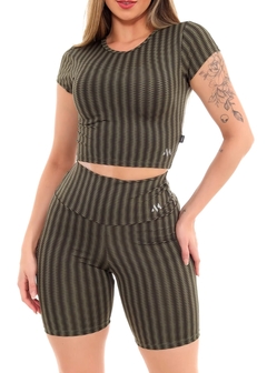 Conjunto Feminino Academia Estampado - comprar online