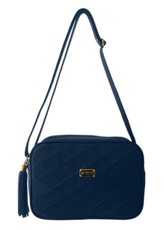 Bolsa Transversal Matelassê Couro - comprar online