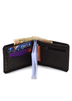 Carteira Masculina De Bolso Couro Genuíno - loja online