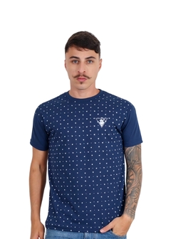 Camiseta Masculina Estampada Algodão
