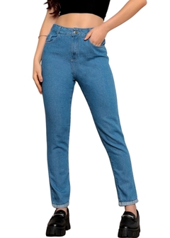 Calça Jeans Mom Cintura Alta Feminina - loja online