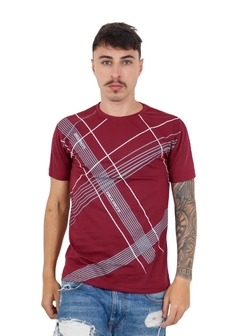 Camiseta Masculina Gola Redonda - loja online