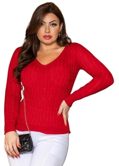 Blusa Suéter Feminina Tricot - Reale Moda Mix - Sua moda, seu estilo, sua escolha!