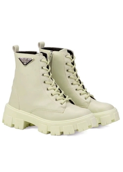 Bota Feminina Coturno Zíper Lateral - Reale Moda Mix - Sua moda, seu estilo, sua escolha!