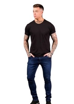 Calça Jeans Skinny Masculina Escura - comprar online
