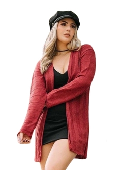 Casaquinho Tricot Kimono Cardigan