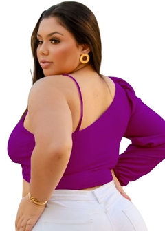 Imagem do Cropped Nula Manga Longa
