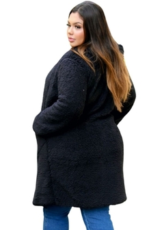 Casaco Feminino Teddy Longo - comprar online