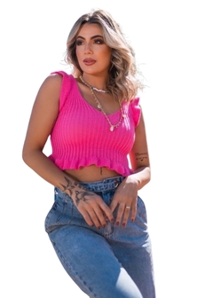 Cropped Feminino Moda Blogueira - comprar online
