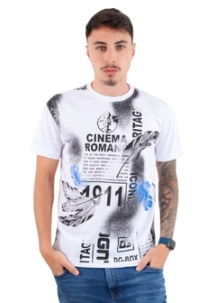 Camiseta Masculina Manga Curta - comprar online