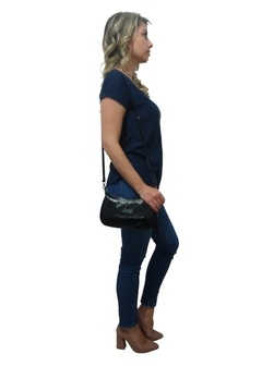 Bolsa Carteira Transversal Couro Mod01 - Reale Moda Mix - Sua moda, seu estilo, sua escolha!