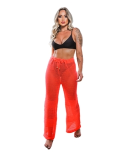 Calça Tricot Moda Praia Pantalona - Reale Moda Mix - Sua moda, seu estilo, sua escolha!
