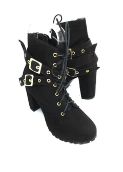 Bota Ankle Salto Quadrado - loja online