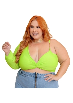 Cropped Nula Manga Longa - Reale Moda Mix - Sua moda, seu estilo, sua escolha!