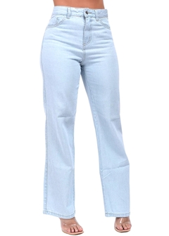 Calça Jeans Wide Leg Pantalona Feminina - loja online