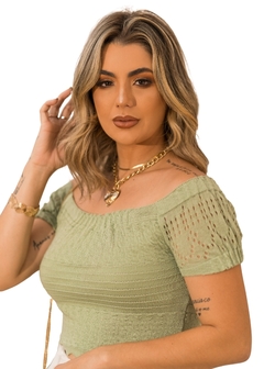 Cropped Feminino Modal Tricot