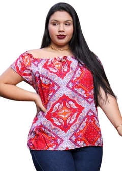 Blusa Ciganinha Manga Curta