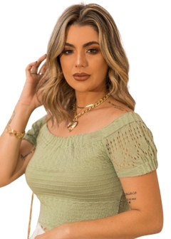 Cropped Feminino Modal Tricot - Reale Moda Mix - Sua moda, seu estilo, sua escolha!