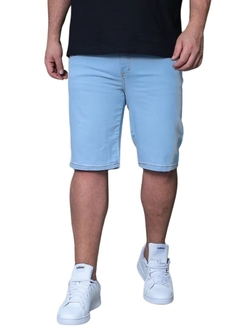 Imagem do Bermuda Jeans Plus Size Masculina Longa