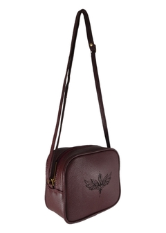 Bolsa Quadrada Ave Fenix Couro - Reale Moda Mix - Sua moda, seu estilo, sua escolha!