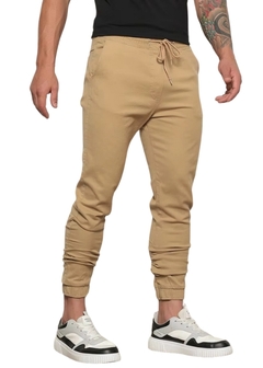 Calça Jogger Sarja Masculina Casual - Reale Moda Mix - Sua moda, seu estilo, sua escolha!