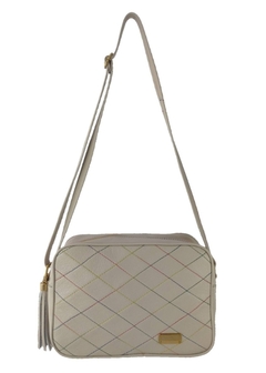 Bolsa Transversal Matelassê Couro - comprar online