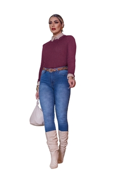 Blusa Feminina Cacharrel Canelada - Reale Moda Mix - Sua moda, seu estilo, sua escolha!