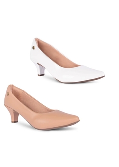 Sapato Scarpin Feminino Salto Baixo - loja online