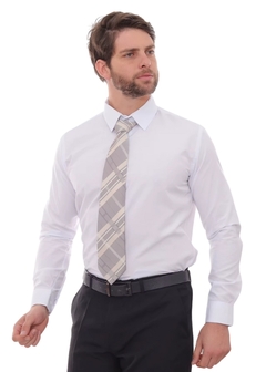 Camisa Social Masculina Slim Branca - loja online